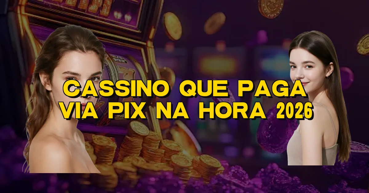Cassino Que Paga Via Pix Na Hora 2026 Oficial