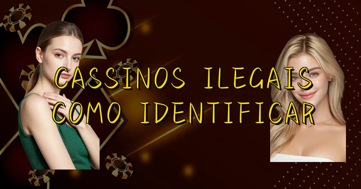 Cassinos Ilegais Como Identificar Oficial