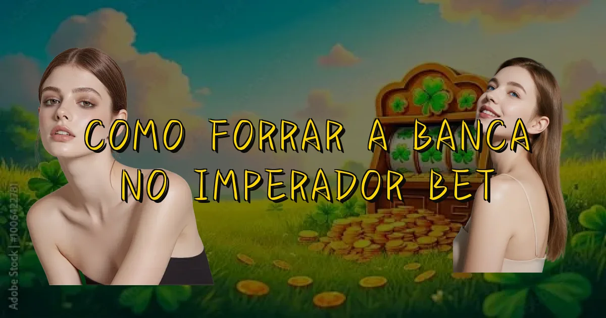 Como Forrar A Banca No Imperador Bet Oficial